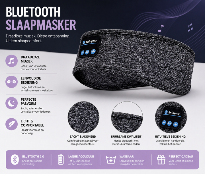 DreamWave Headphones – Geniet van een diepere nachtrust