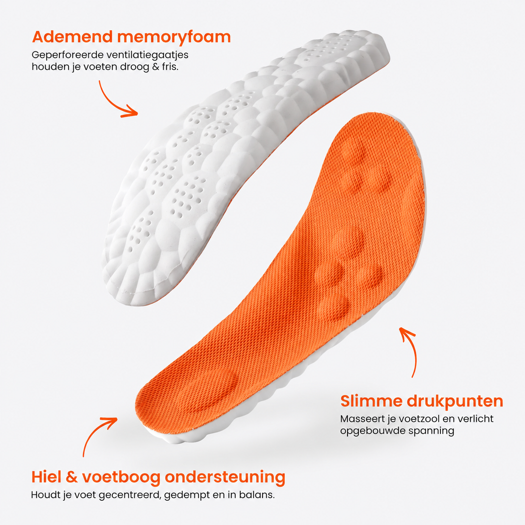 ComfortStep – Masserende Inlegzolen